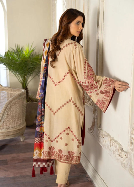 Freesia by Maryum N Maria Embroidered Lawn Collection 2021 -100% Original Guaranteed