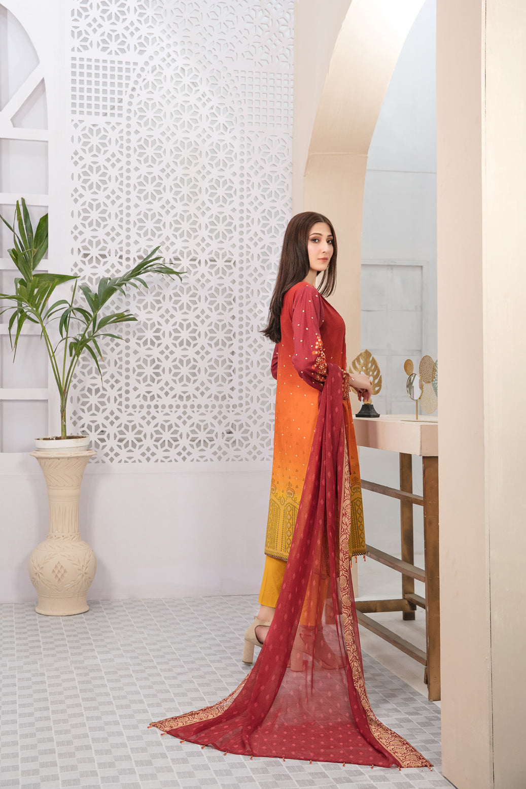 Amna Sohail by Tawakkal  100% Original Ready To Ship