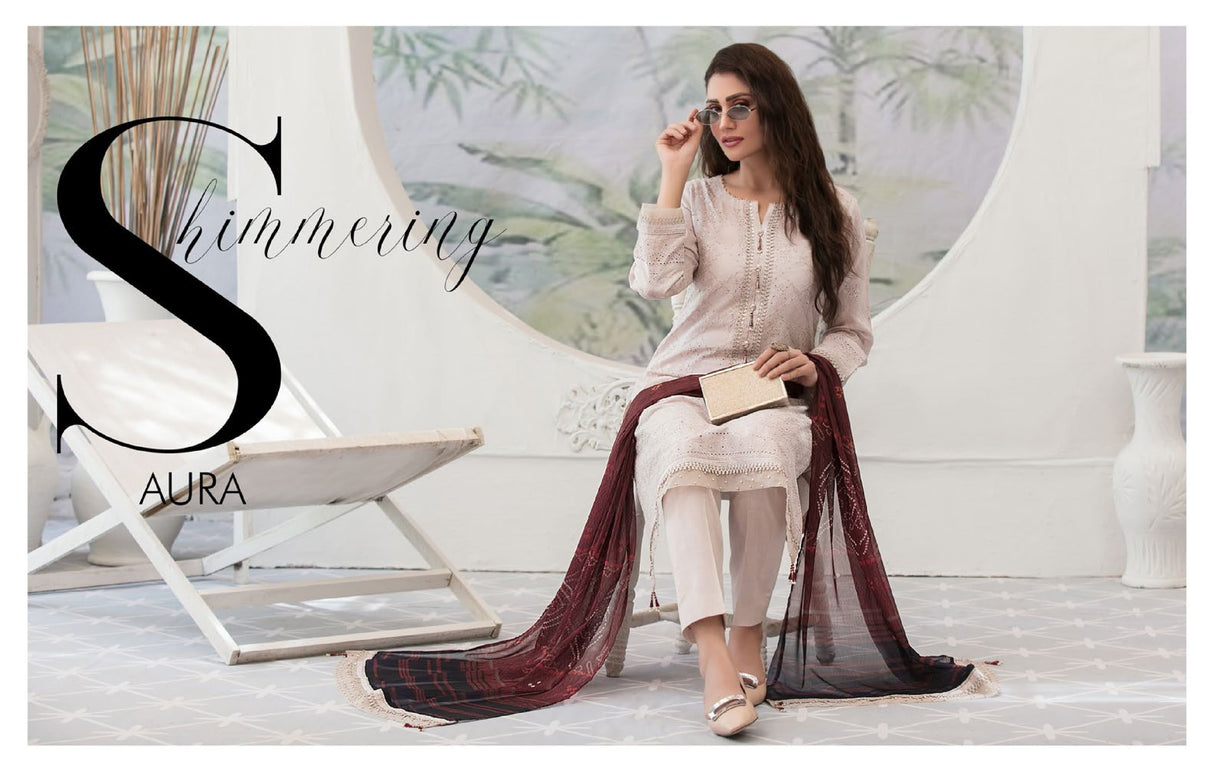 In-Vogue Luxury By Tawakkal Embroidered Lawn Collection 2021 -100% Original Guaranteed