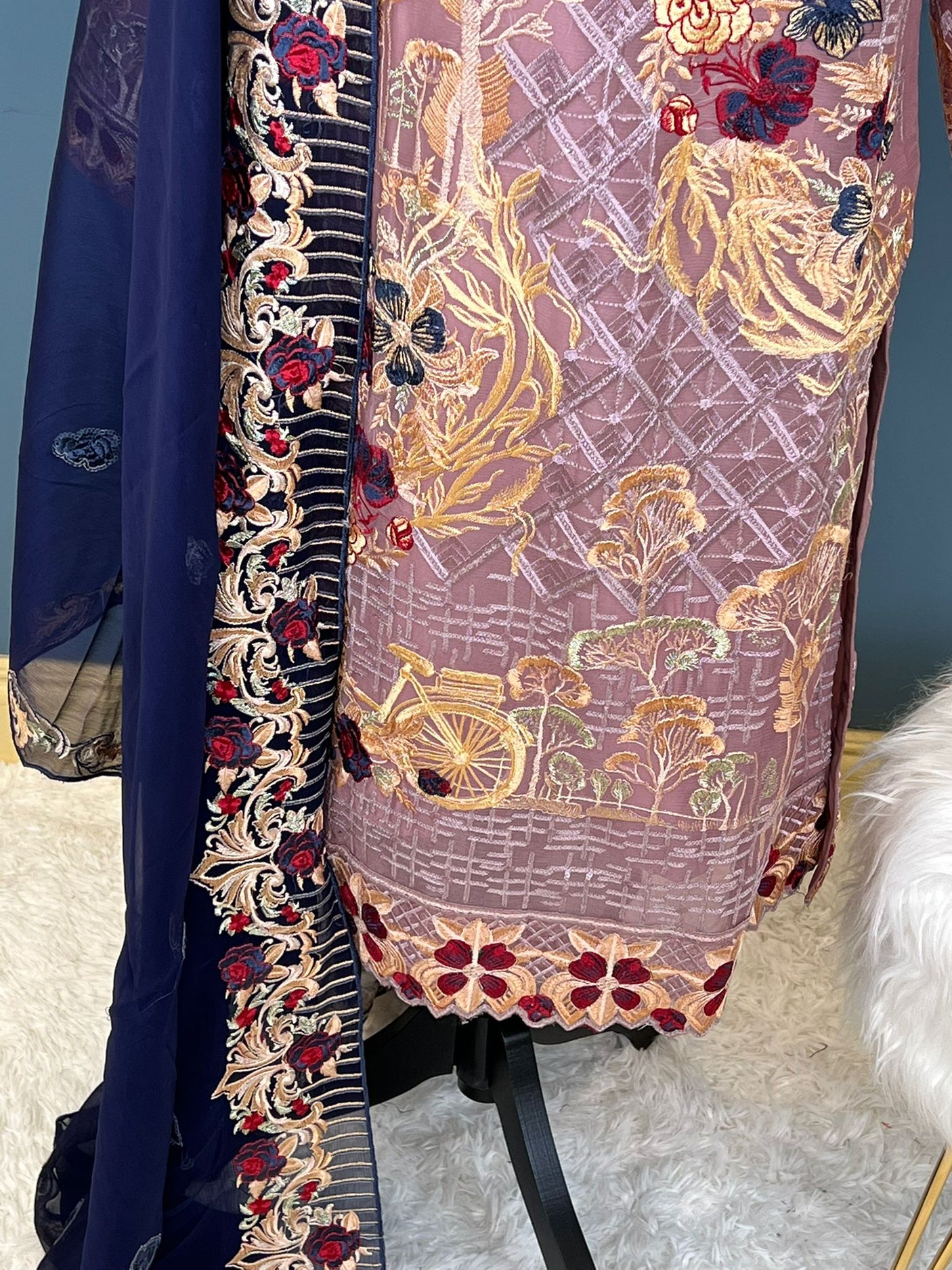 Pakistani Embroidered Party wear  Ready To Ship