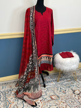 Luxury Embroidered lawn Ready To Ship