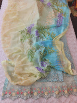 Pakistani Stitched lawn Embroidered Salwar kameez ready to ship