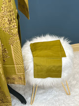 Pakistani lawn stitched  Embroidered Suit Ready To Ship