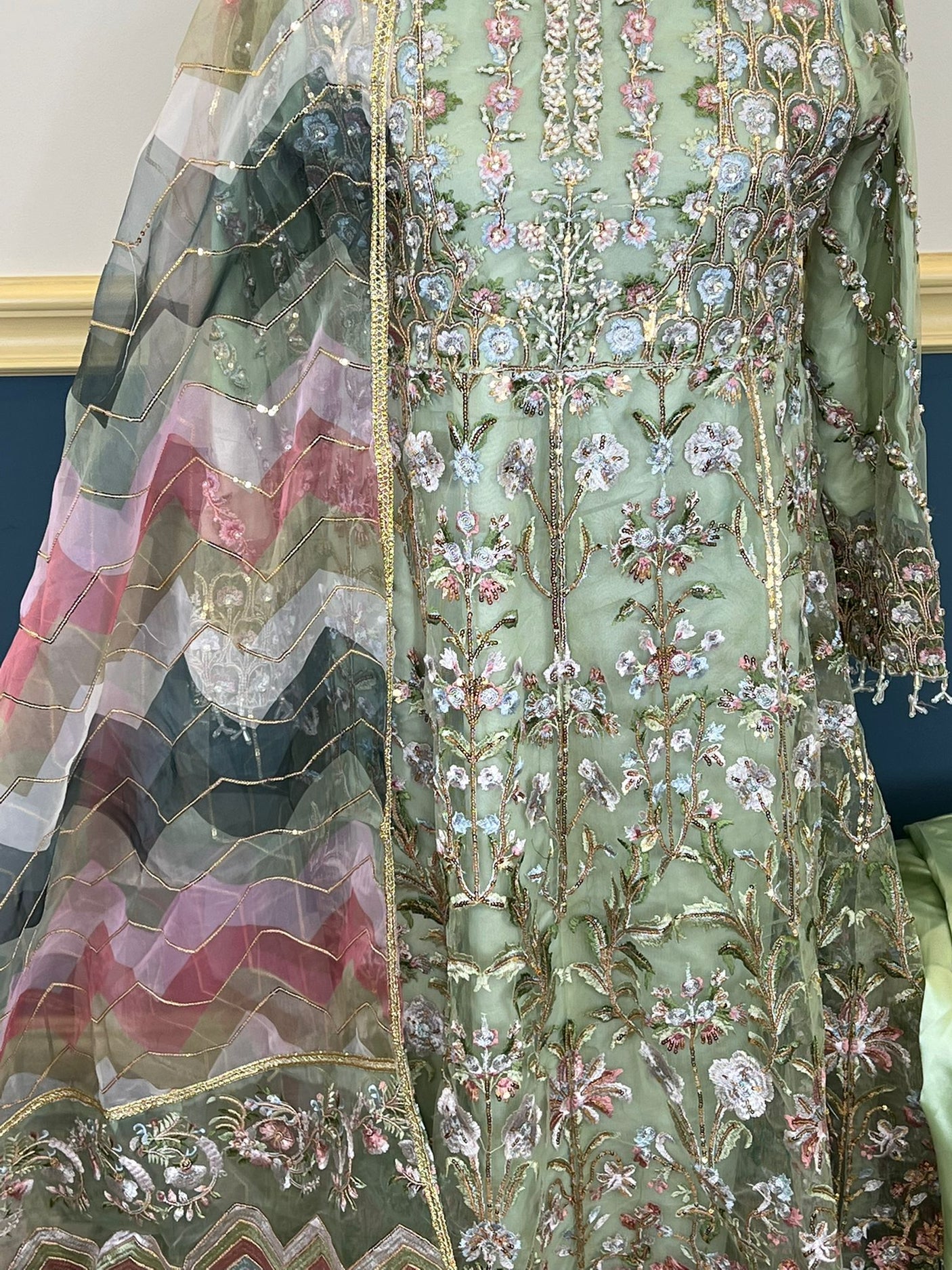 Pakistani Embroidered Party wear Ready To Ship