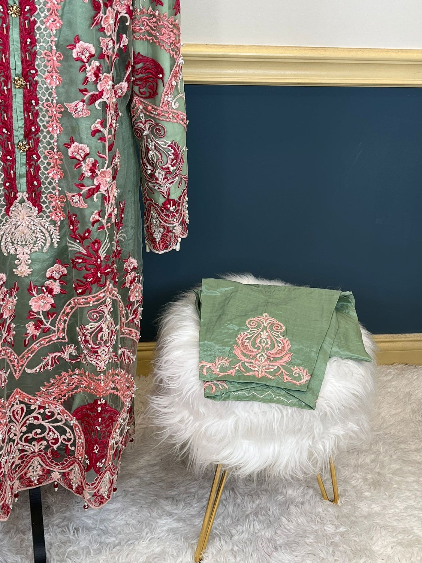 Pakistani Embroidered Party wear  Ready To Ship