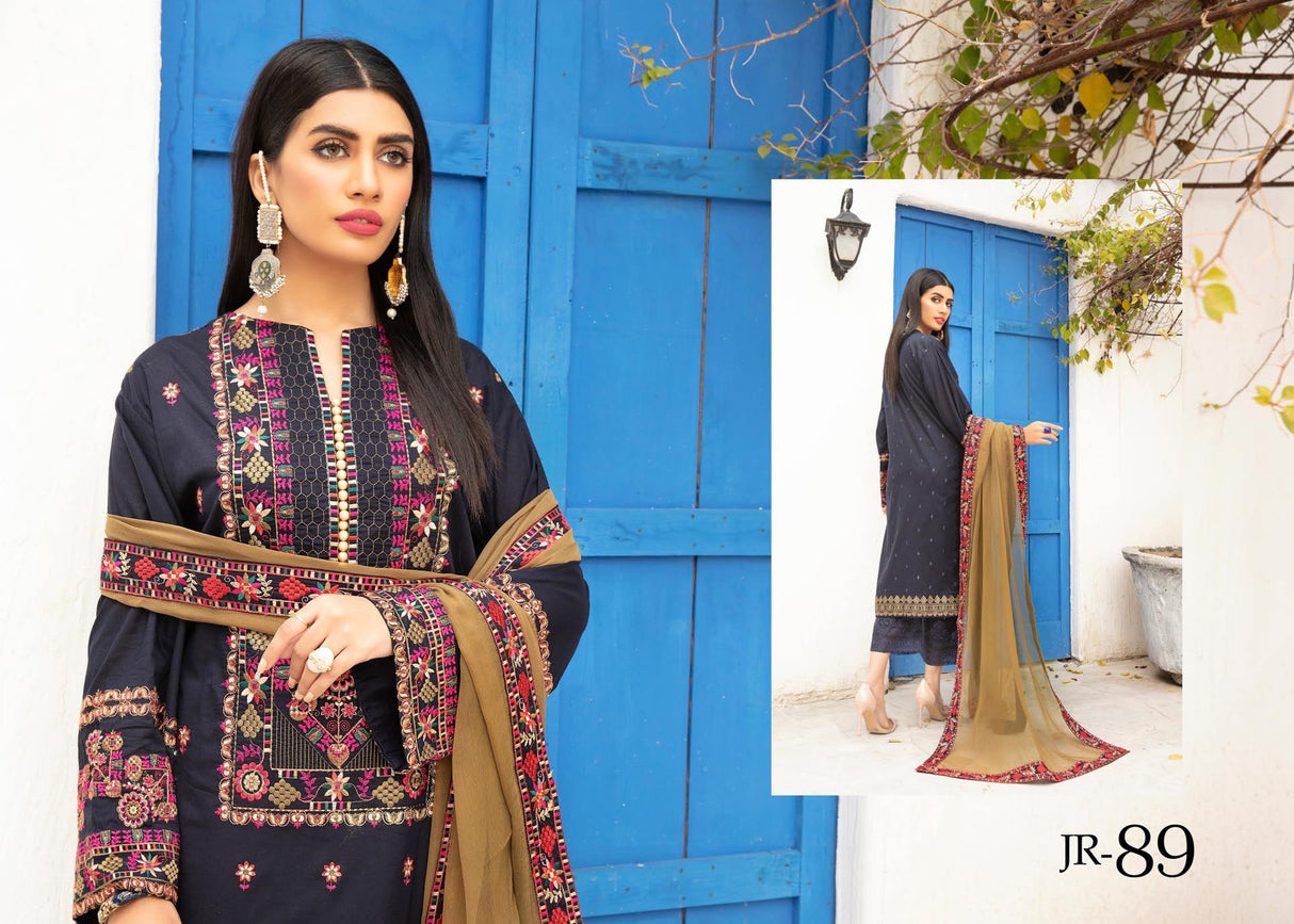 IRIS by Johra Exclusive Lawn Collection-100% Original Guaranteed