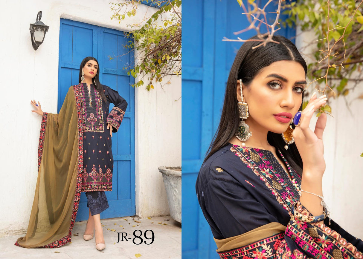 IRIS by Johra Exclusive Lawn Collection-100% Original Guaranteed