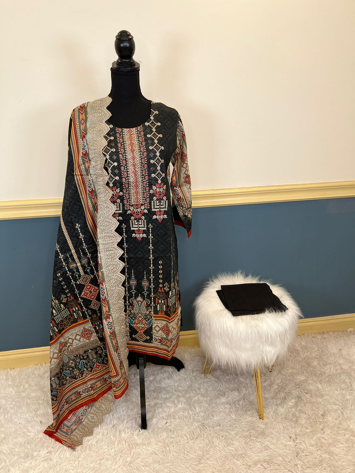 Bin Saeed original embroidered lawn Collection