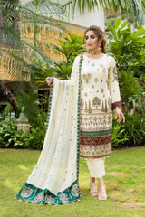 Mizka by Mi-Creation Luxury  Embroidered Chiffon Collection-100% Original