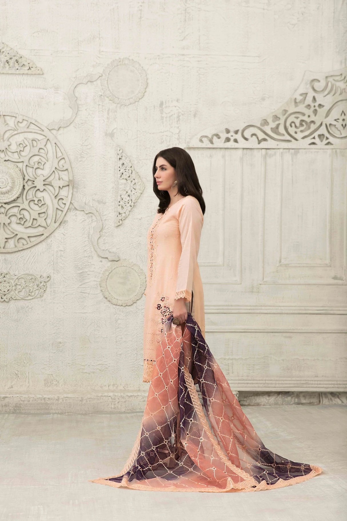 Chloe Schiffli Lawn By Tawakkal 100% Original