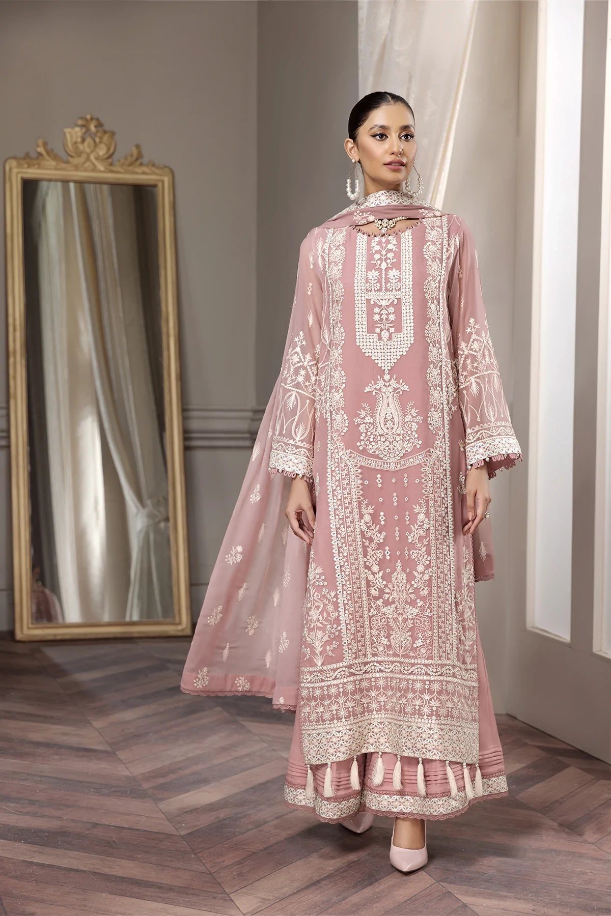 Alizeh Embroidered Chiffon Collection100% Original