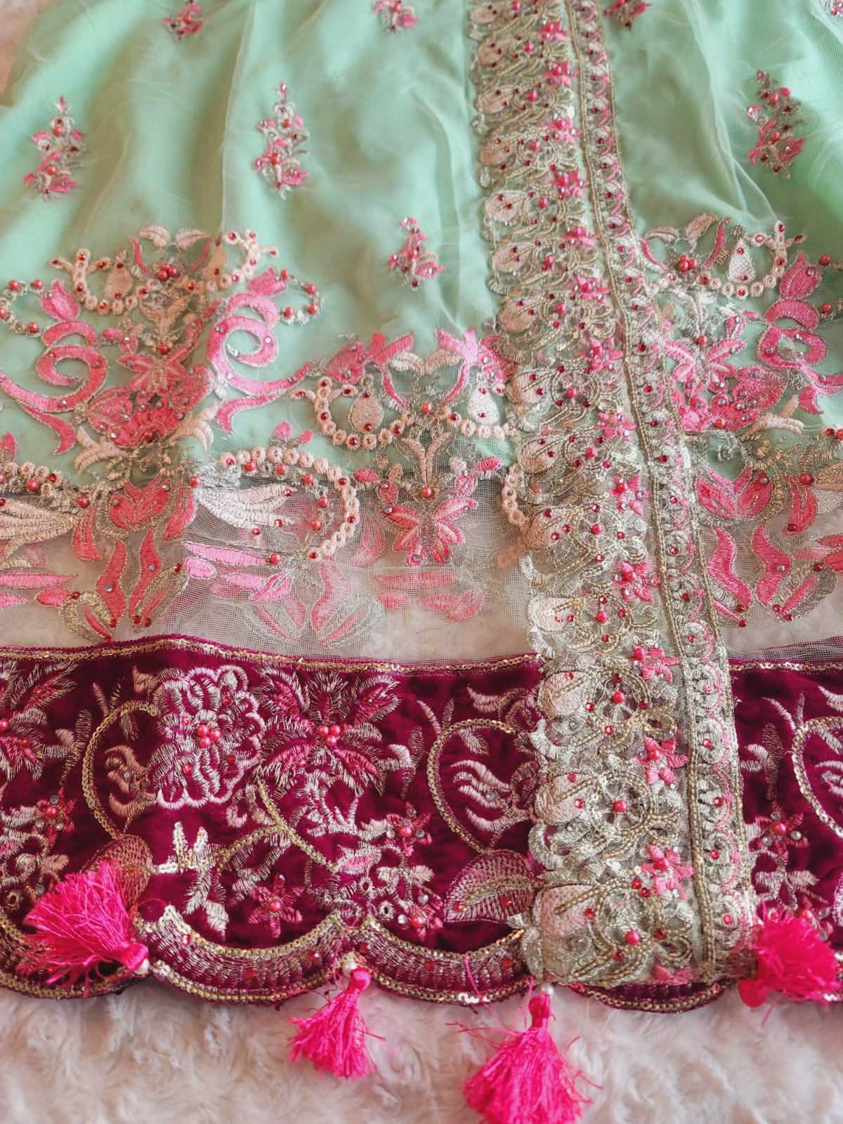 Pakistani Stitched Embroidery Party Wear Dresses Ready To Ship