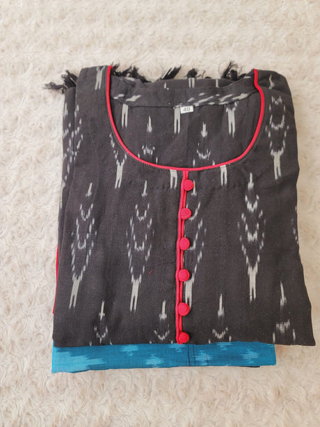 Handloom Ikkat Salwer Kamiz