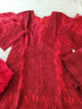 Pakistani Stitched Embroidery Party Wear Dresses Ready To Ship