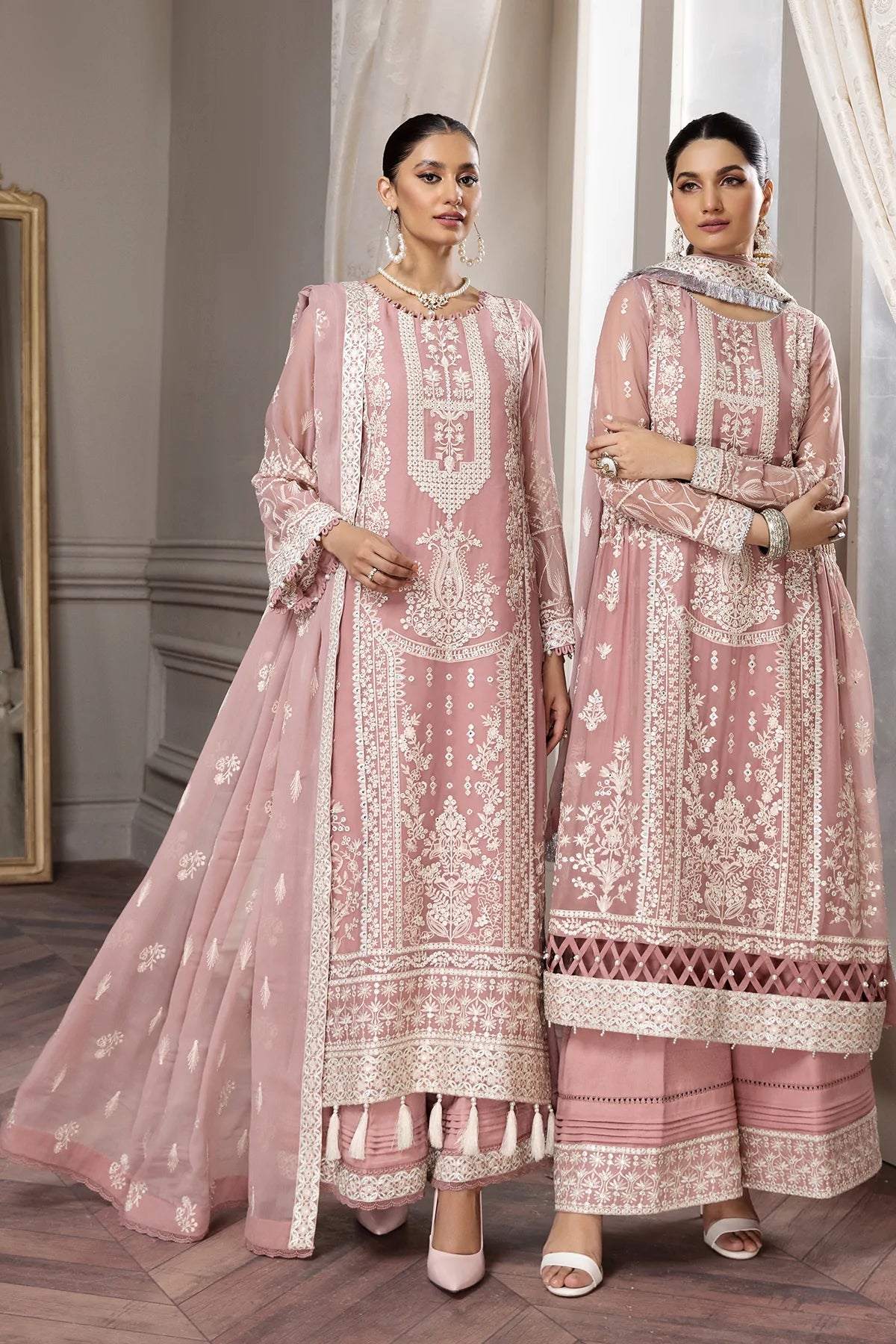 Alizeh Embroidered Chiffon Collection100% Original