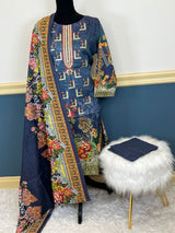 Pakistani Stitched Embroidered lawn Salwar kameez ready to ship