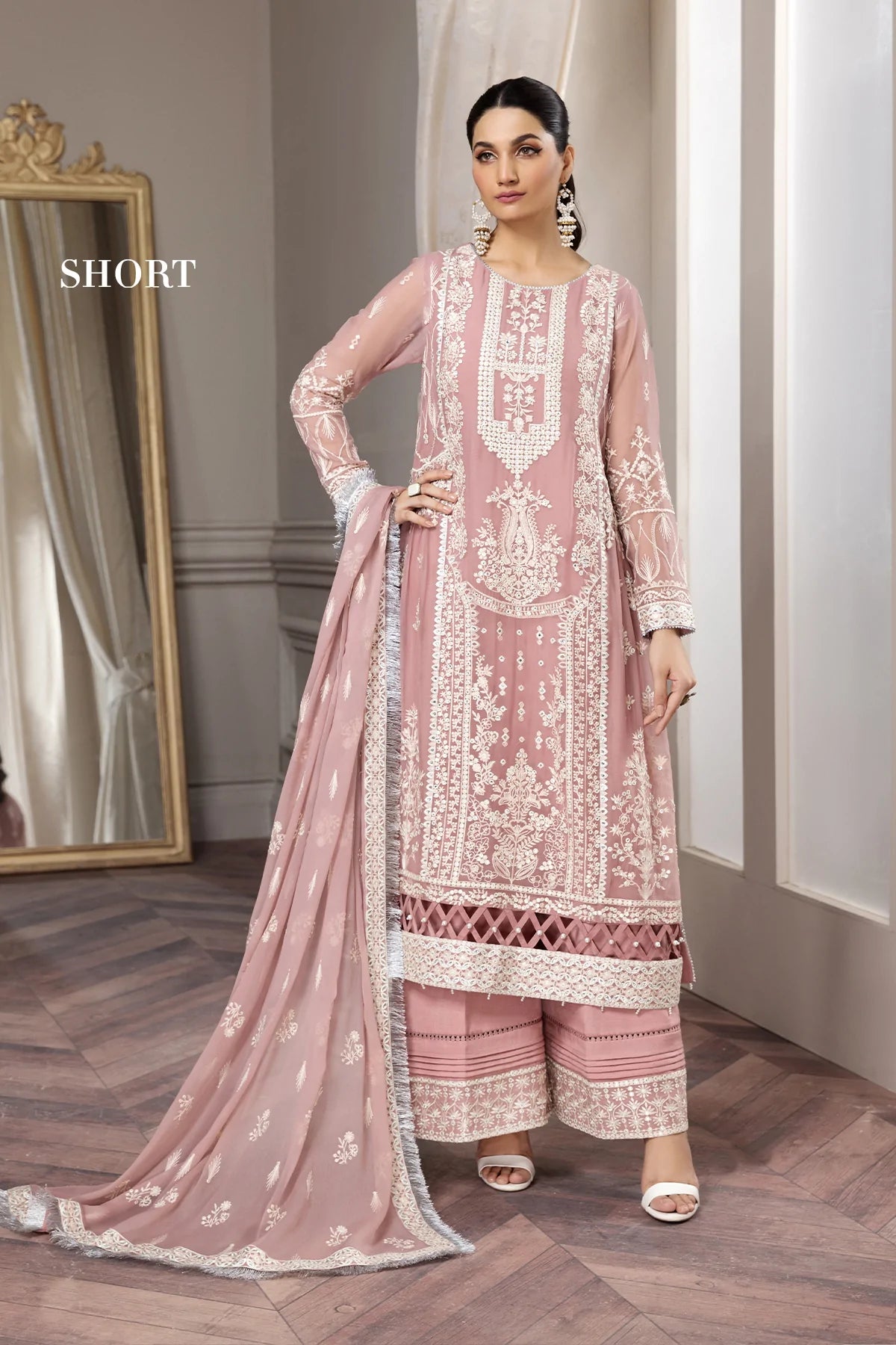 Alizeh Embroidered Chiffon Collection100% Original
