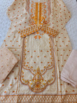 Pakistani Stitched lawn Embroidered Salwar kameez ready to ship