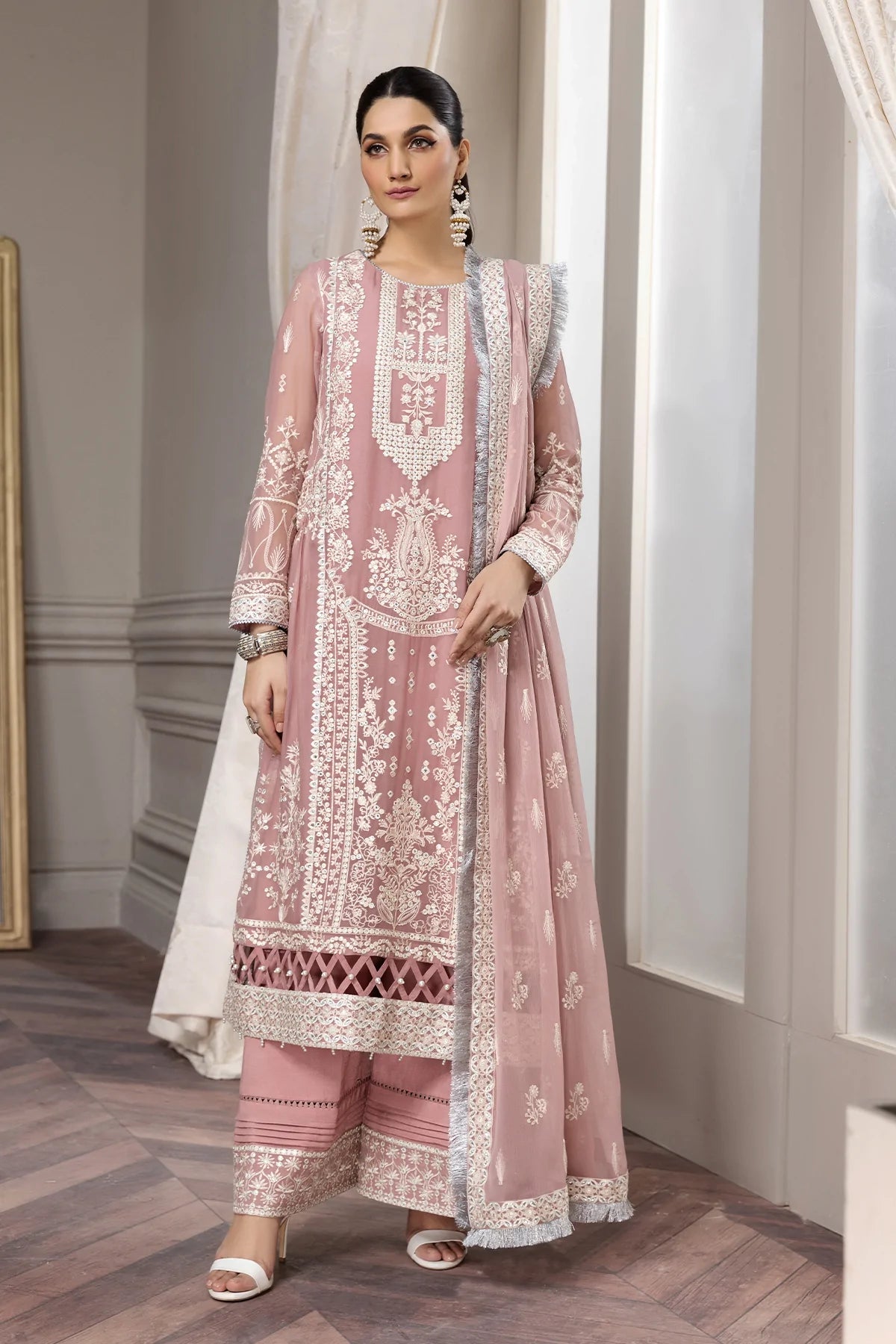 Alizeh Embroidered Chiffon Collection100% Original