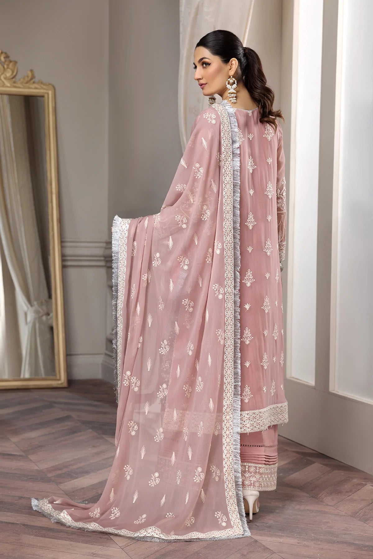 Alizeh Embroidered Chiffon Collection100% Original