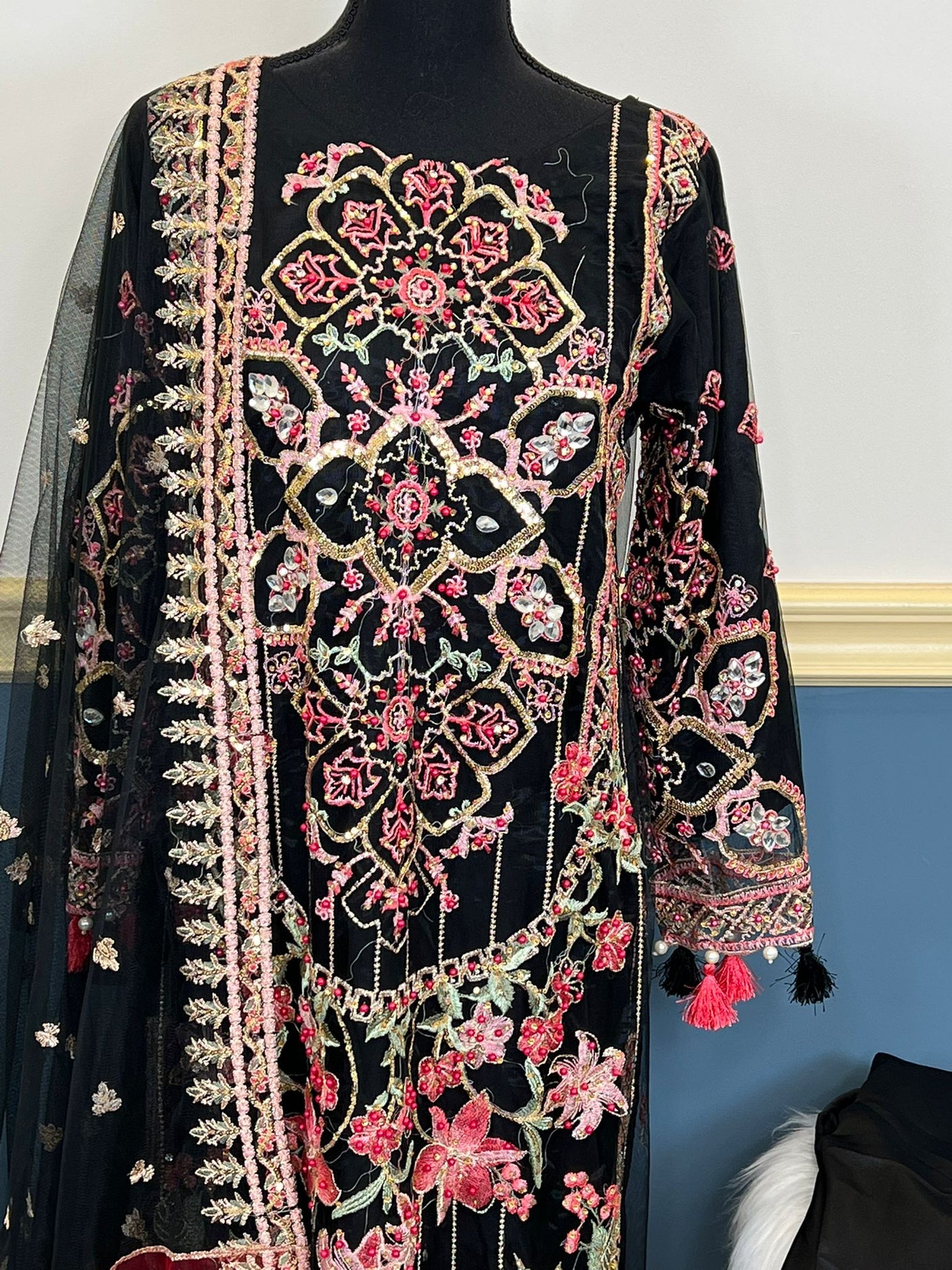 Pakistani Embroidered Party wear Ready To Ship