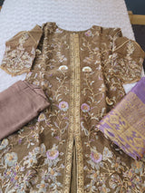 Pakistani Stitched Embroidery Party Wear Dresses Ready To Ship