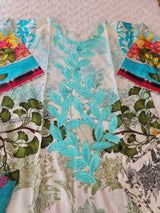 Pakistani Stitched Embroidered Lawn Salwar kameez ready to ship