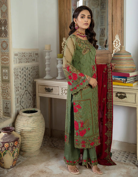 Le Festa by Emaan Adeel Chiffon Collection -100% Original Guaranteed