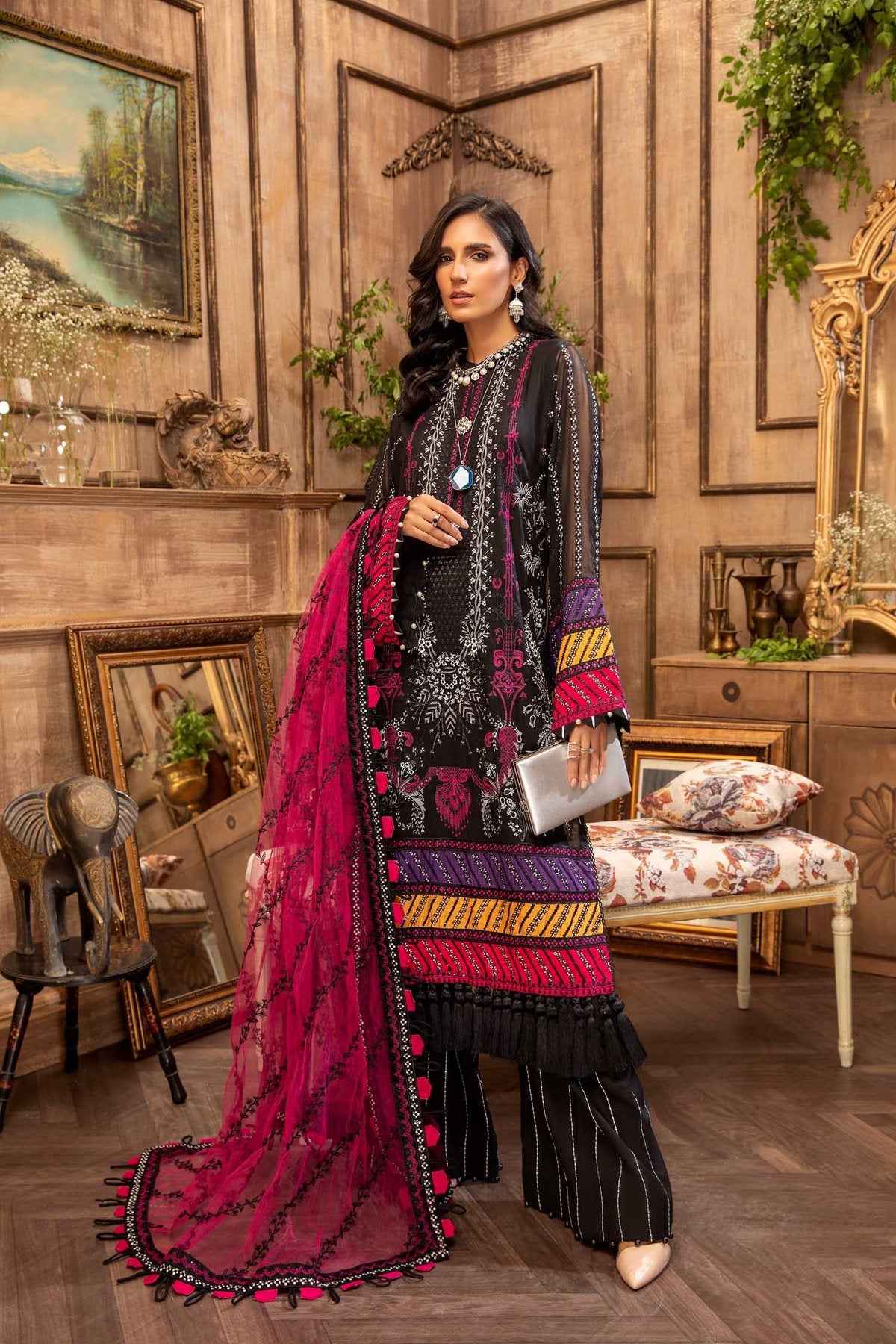 Majestic Premium Festivel Lawn Collection by Adan’s Libas-100% Original Guaranteed