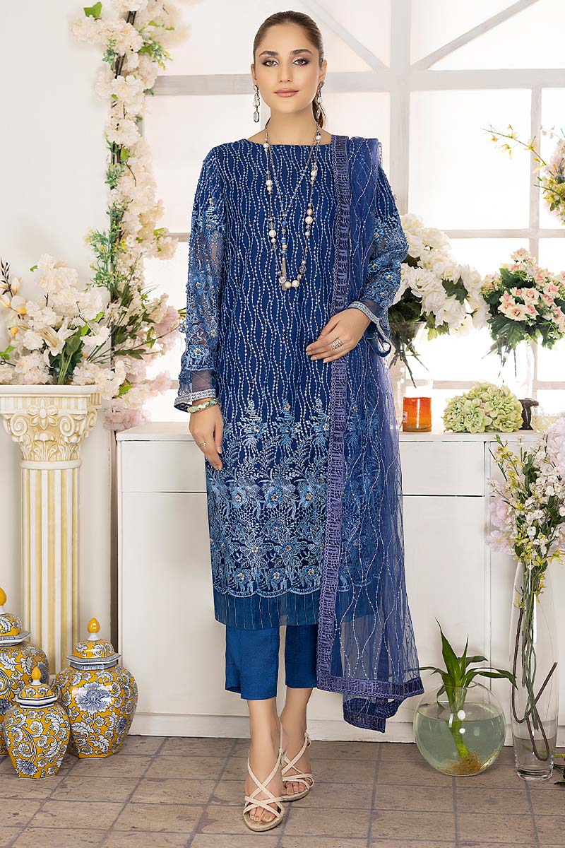 Camellia By Adan’s Libas Embroidered Chiffon Collection