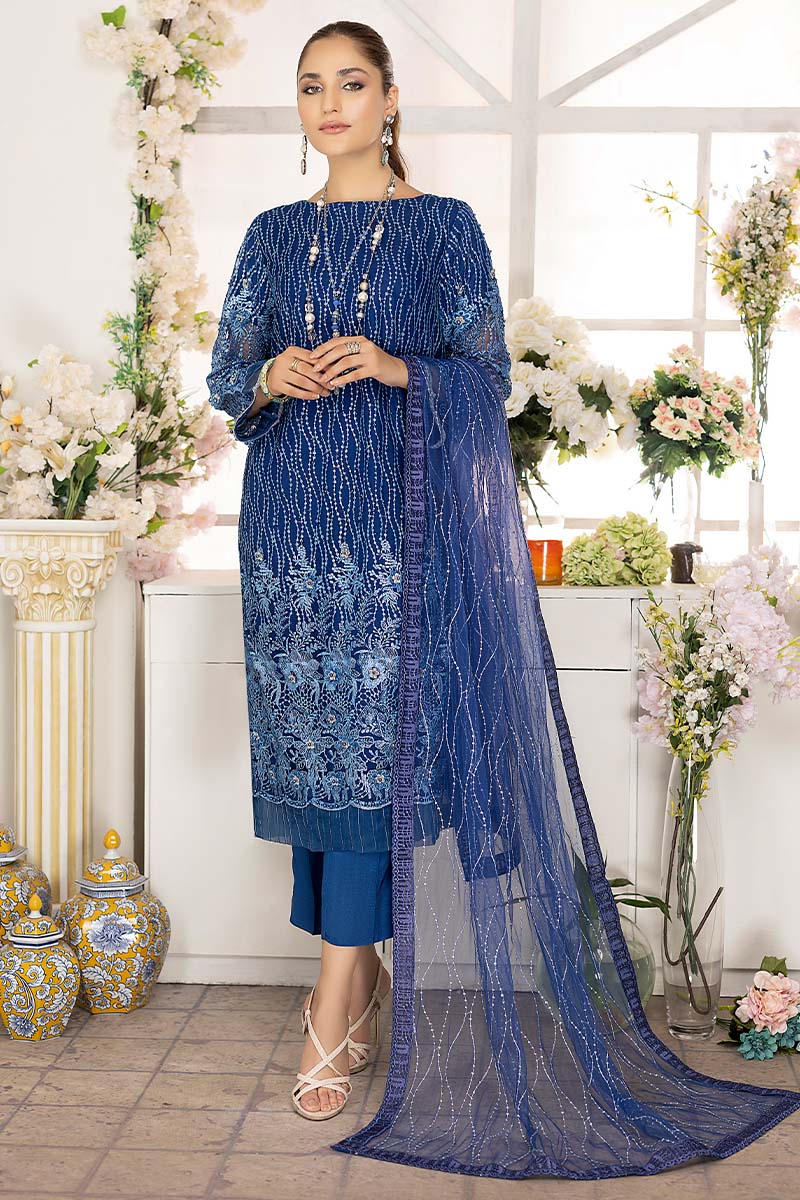 Camellia By Adan’s Libas Embroidered Chiffon Collection