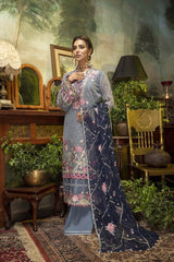 Adan Libas Guzarish Chikankari Luxury Chiffon Embroidered Collection -100% Original Guaranteed