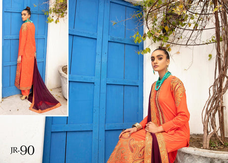 IRIS by Johra Exclusive Lawn Collection-100% Original Guaranteed