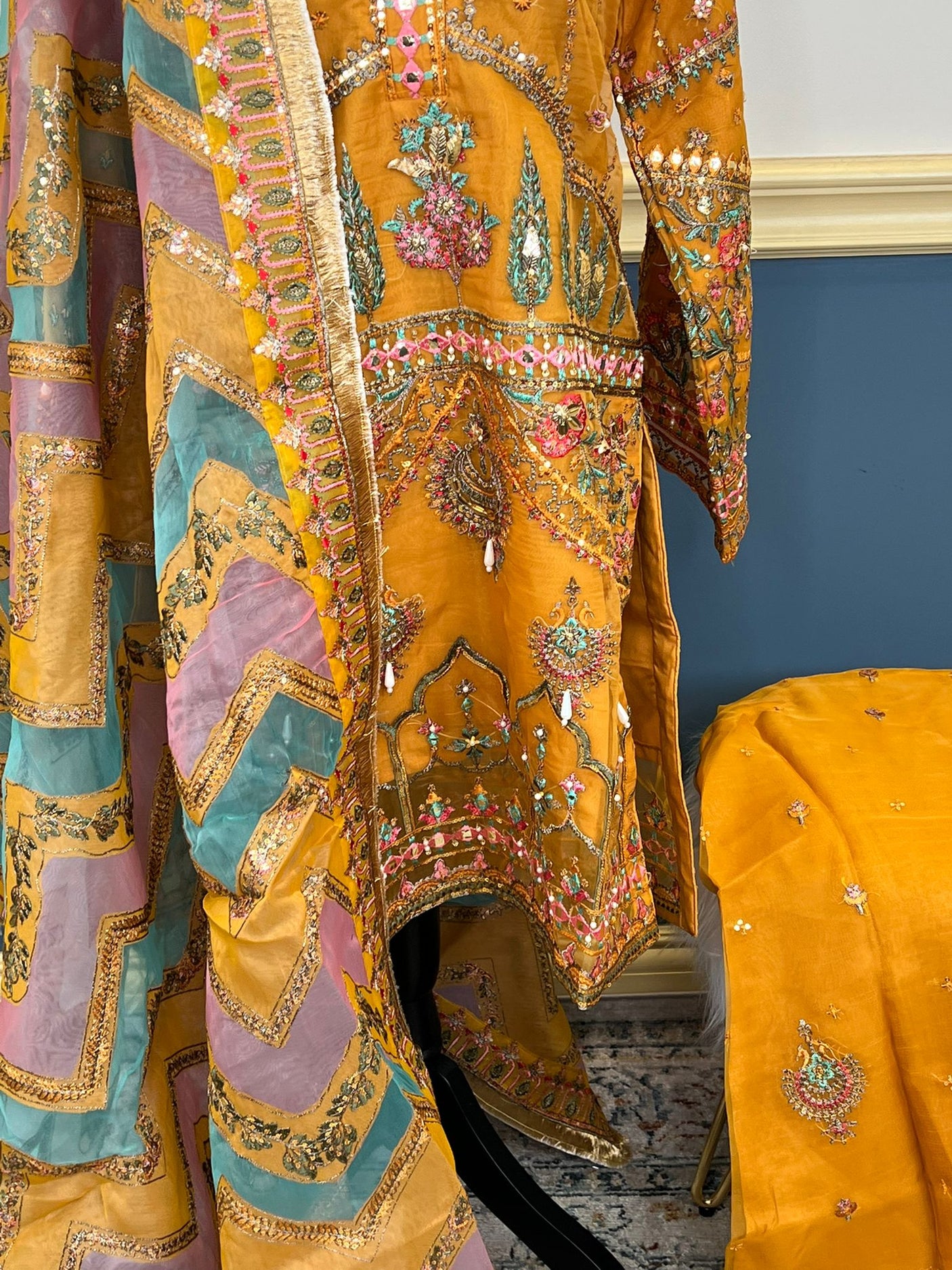 Pakistani Embroidered Party wear Ready To Ship