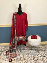 Luxury Embroidered lawn Ready To Ship