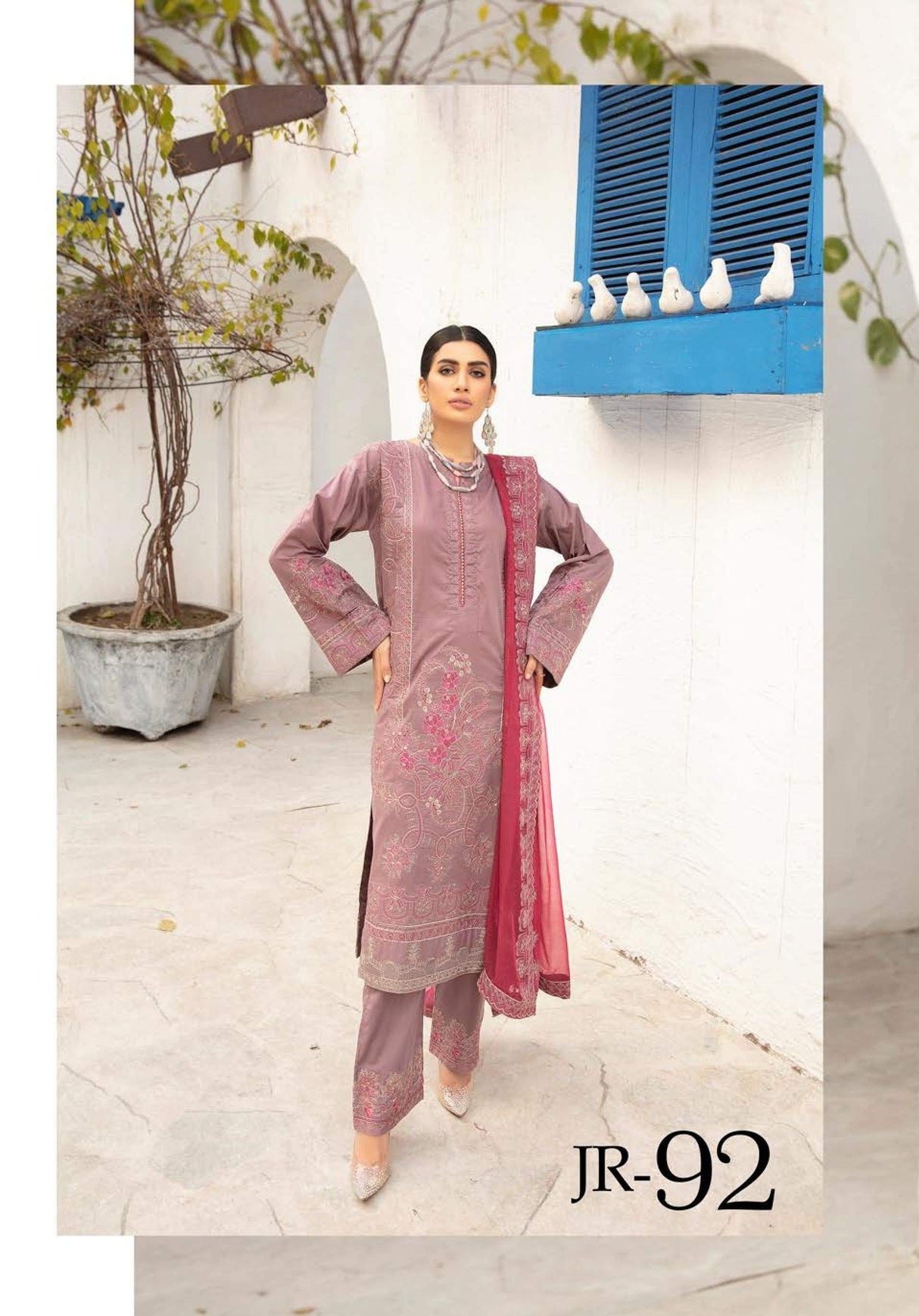 IRIS by Johra Exclusive Lawn Collection 100% Original