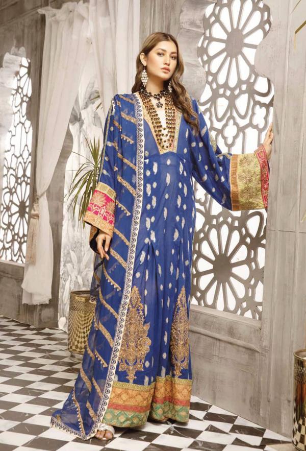 BELLA by Johra Embroidered Lawn Collection 2021 -100% Original Guaranteed