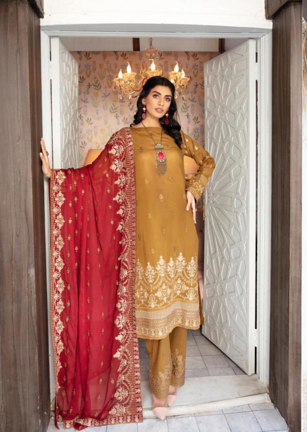 NAVELI By Johra Embroidered Lawn Collection 2021 -100% Original Guaranteed