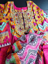 Pakistani Stitched Embroidery Lawn Suit Ready To Ship