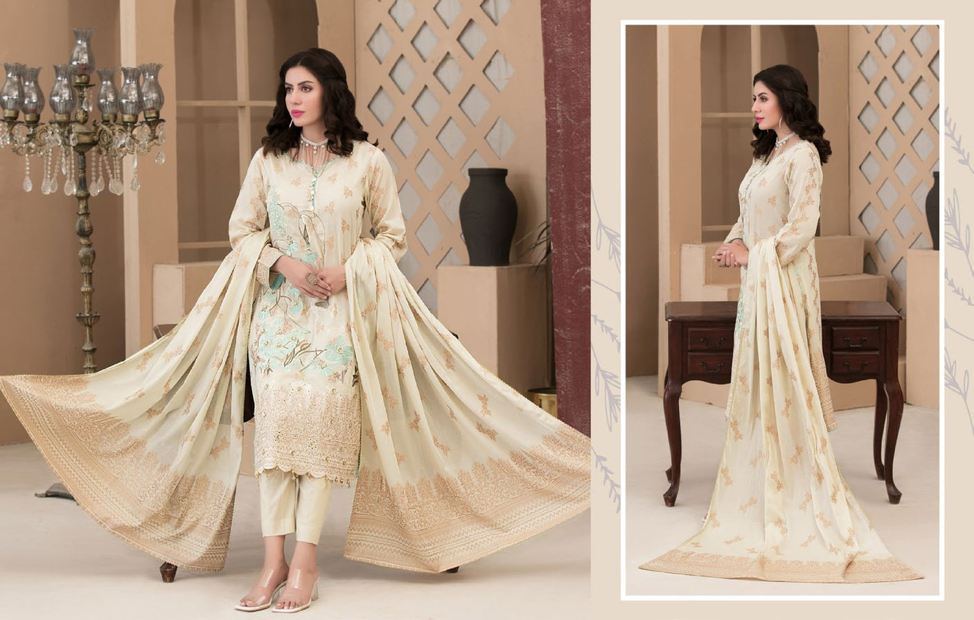 PANDORA By Tawakkal Embroidered Lawn Collection 2021 -100% Original Guaranteed