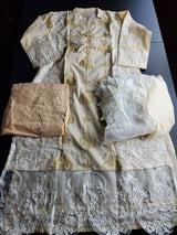 Stitched Embroidery Cotton Suit Ready To Ship