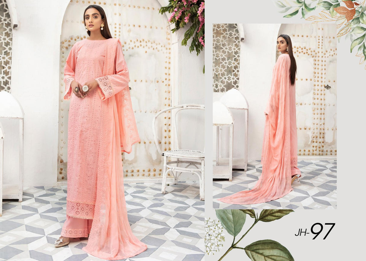 ZAREEN by Johra Exclusive Lawn Collection-100% Original Guaranteed