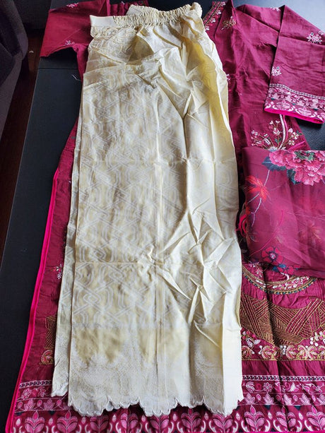 Pakistani Stitched Embroidery Lawn Suit Ready To Ship