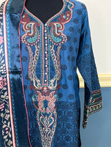 Pakistani Stitched Embroidery Party Wear Dresses Ready To Ship