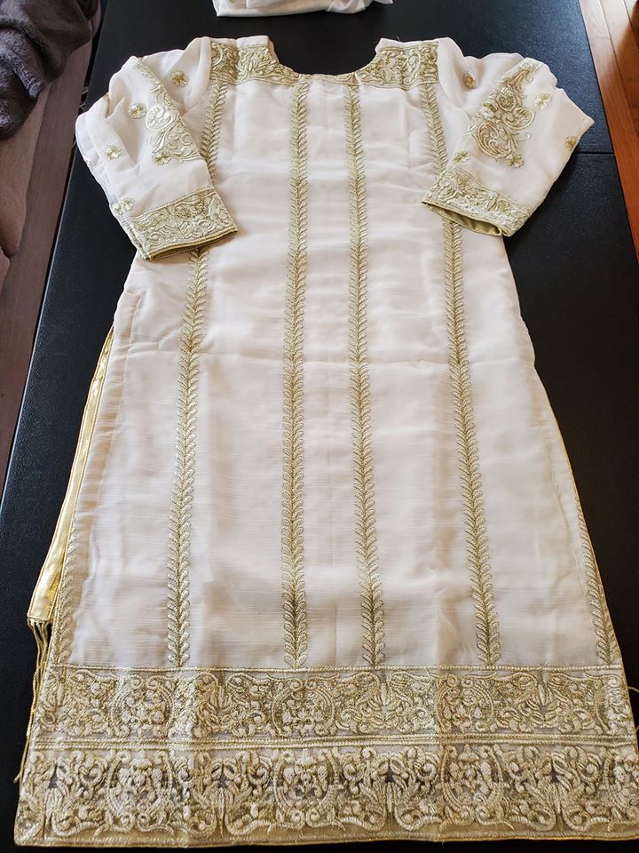 Pakistani Stitched Embroidery Party Wear Dresses Ready To Ship