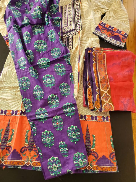 Pakistani Stitched Embroidery Lawn Suit Ready To Ship