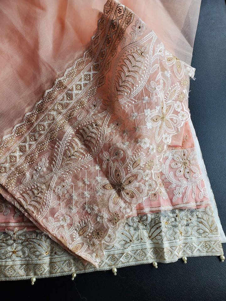 Pakistani Stitched Embroidery Party Wear Dresses Ready To Ship