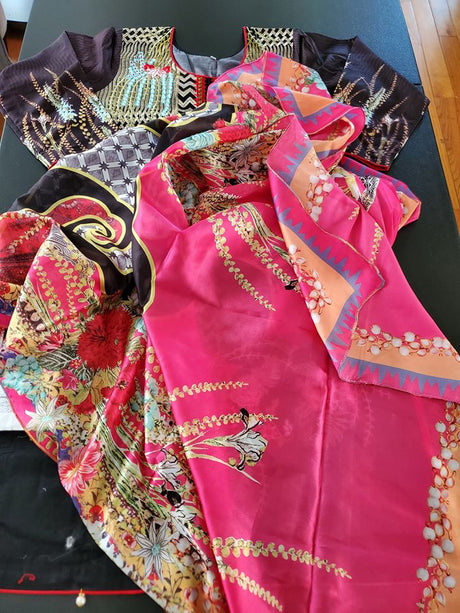 Pakistan Stitched Embroidery Lawn Suit Ready To Ship