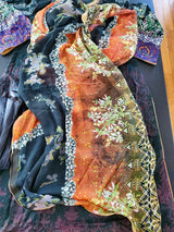 Pakistan Stitched Embroidery Lawn Suit Ready To Ship