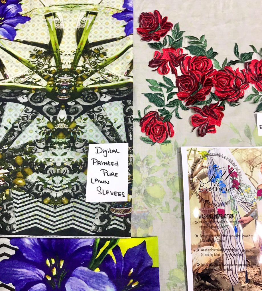 Pakistani Stitched Embroidery Lawn Suit Ready To Ship